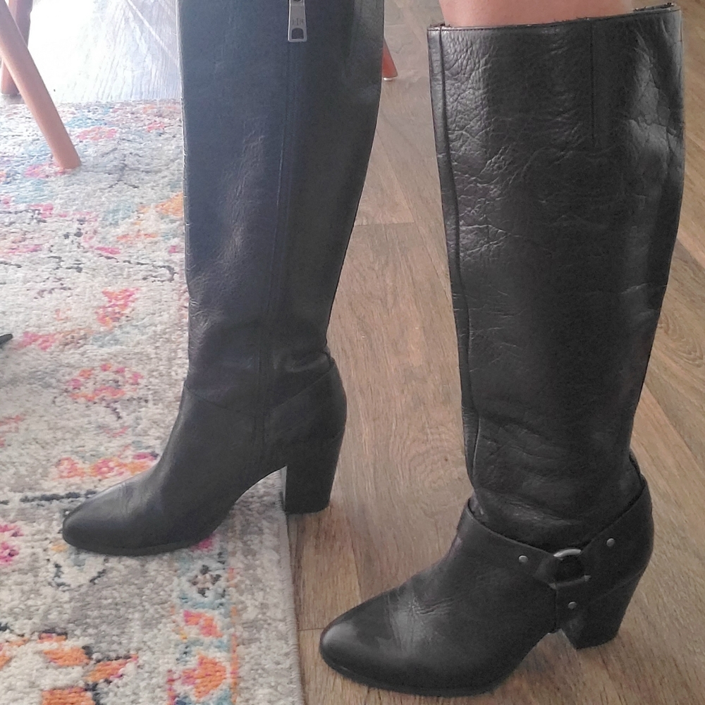 RALPH LAUREN KNEE HIGH BOOTS
